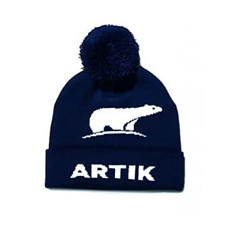 DKBC-300 Premium Knit Toque With Cuff and Pom-Pom