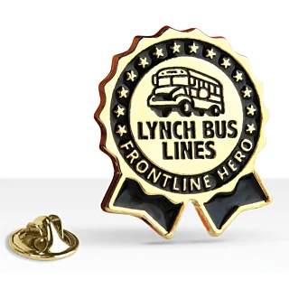 1.25" Die Struck Soft Enamel Lapel Pins