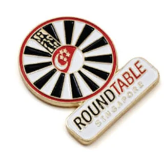 1" Die Struck Soft Enamel Lapel Pins