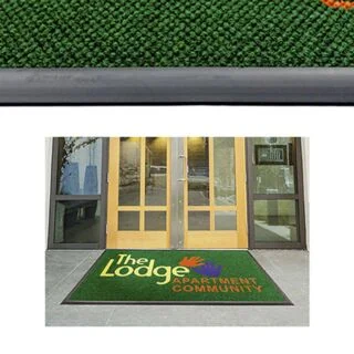 LM2283 Berber Logo™ Custom Printed Floor Mats - High Traffic Durable Mats