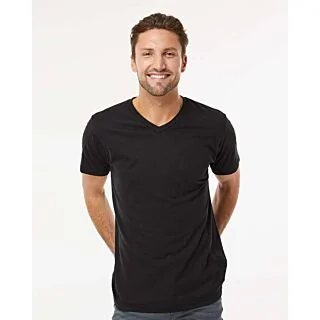 3543 M&O Deluxe Blend V-Neck T-Shirt