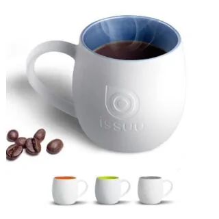 12 oz White Quartz Tea & Coffee Mug