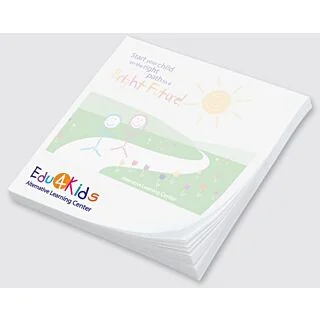 50 Sheets - 2.75" x 3" Post-it Custom Printed Notepads, Full Colour