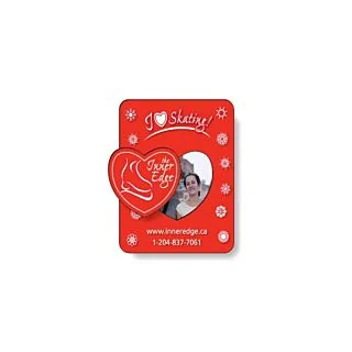 2.75" x 3.65" Magnetic Photo Frame With Heart Pop-Out