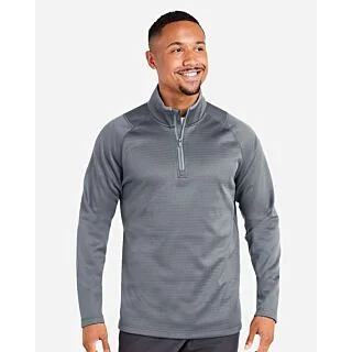 631105 Puma Golf Men’s Waffle Fleece Quarter-Zip Pullover – Custom Logo