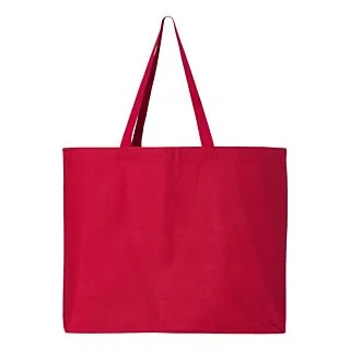 Q600 – Q-Tees 25L Jumbo Tote Bag | Custom Printed & Embroidered
