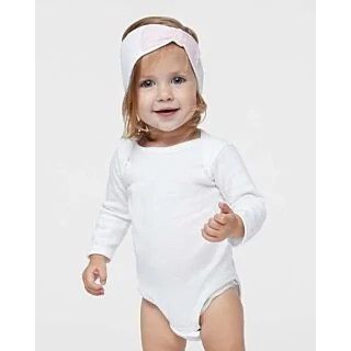 4411 Rabbit Skins Infant Long Sleeve Baby Rib Onesie/Bodysuit - Artik