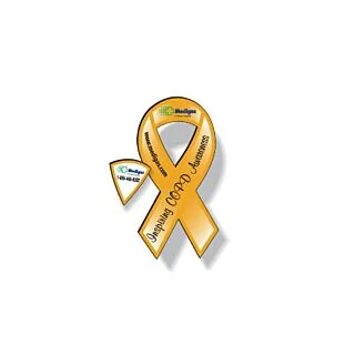 2" x 4" Ribbon Magnet with Bonus Pop-Out
