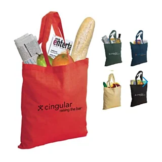 E6060 Lightweight Econo Cotton Tote Bag