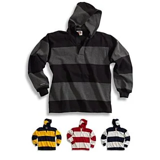 Traditional Cotton Hooded Rugby Shirts