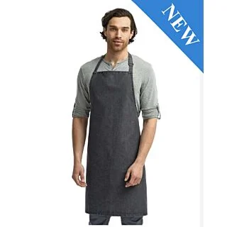 RP150 Artisan Reprime Recycled Bib Apron - Customizable