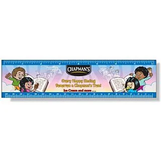 2" X 8.25" Stock Shape Flexible Magnetic Ruler