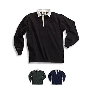 Traditional Cotton Solid Rugby Shirts
