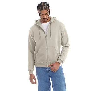 S800 Champion Adult Powerblend Full-Zip Hooded Sweatshirt - Custom Printed