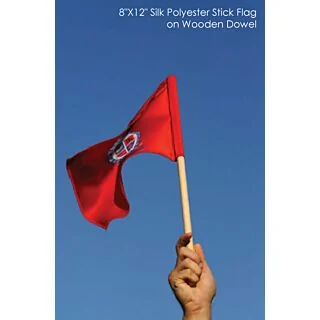 8" x 12" Mini Stick Flag