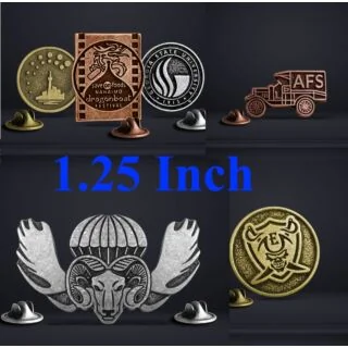 ELP-1.25 Custom Econo Lapel Pins - Affordable Promotional Product