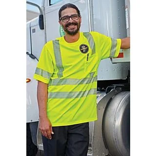 SVY4 HI-VISIBILITY PERFORMANCE SHORT SLEEVE T-SHIRT