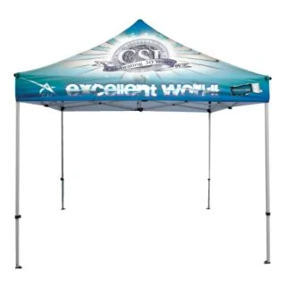 TS10-DS, 10' Square Tent - Full Colour Dye Sublimated