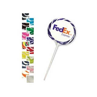 Two-Tone Whirly Lollipops