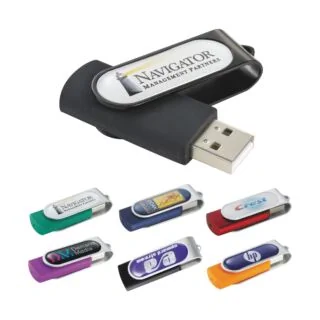 4GB Domeable Rotate Flash Drive