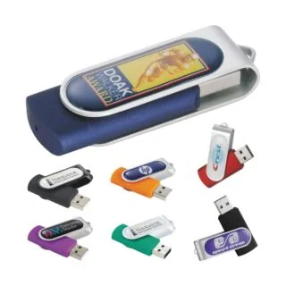 1GB Domeable Rotate Flash Drive