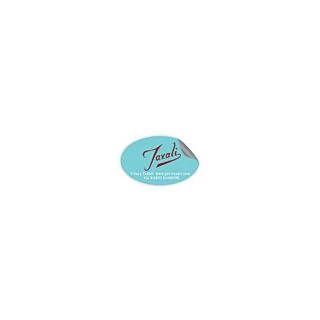 2" x 1.25" Oval Vinyl Sticker