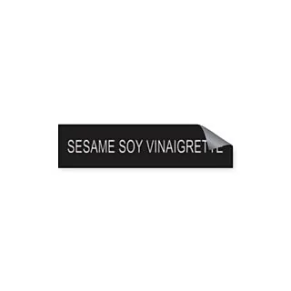 4" x 1" Rectangle Vinyl Sticker
