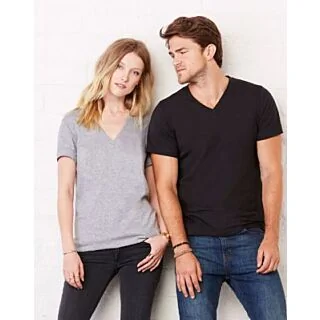 B3005 Bella Unisex V-Neck Jersey T-Shirt