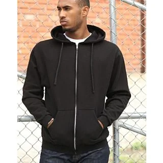 3331 M&O Unisex Zipper Fleece Hood