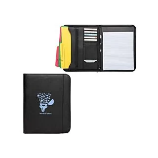 Zippered Notepad Portfolio