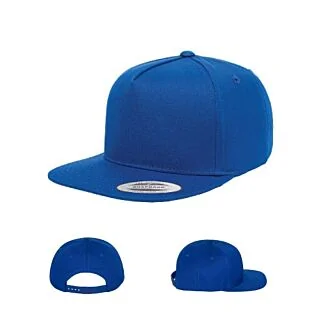 YU6007 Yupoong Five-panel Flat Bill Snapback