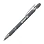                 The Kurt Clicker Pen &amp; Stylus features a satin metal barrel in various vibrant colors, chrome accents, a stylus pusher, and rubberized soft-touch coating for maximum comfort.                                           