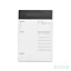                                                        Stay organized with the TBC607-N Eccolo® Bump Daily Task Pad. This stylish pad features 150 easy-to-tear, perforated pages for daily tasks and notes. Its modern, textured cover is perfect for a custom