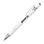                                          The Kurt Clicker Pen &amp; Stylus features a satin metal barrel in various vibrant colors, chrome accents, a stylus pusher, and rubberized soft-touch coating for maximum comfort.                   