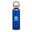                                                  The Greenstone Aluminum bottle features a sleek matte finish and a bamboo twist lid with a convenient carrying handle. A great bottle for every day use, from the home to the office to the gym.Single-walled 