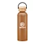                                                   The Greenstone Aluminum bottle features a sleek matte finish and a bamboo twist lid with a convenient carrying handle. A great bottle for every day use, from the home to the office to the gym.Single-walled