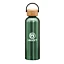 The Greenstone Aluminum bottle features a sleek matte finish and a bamboo twist lid with a convenient carrying handle. A great bottle for every day use, from the home to the office to the gym.Single-walled aluminum body is 100% Recyclable!Product Size: 2.