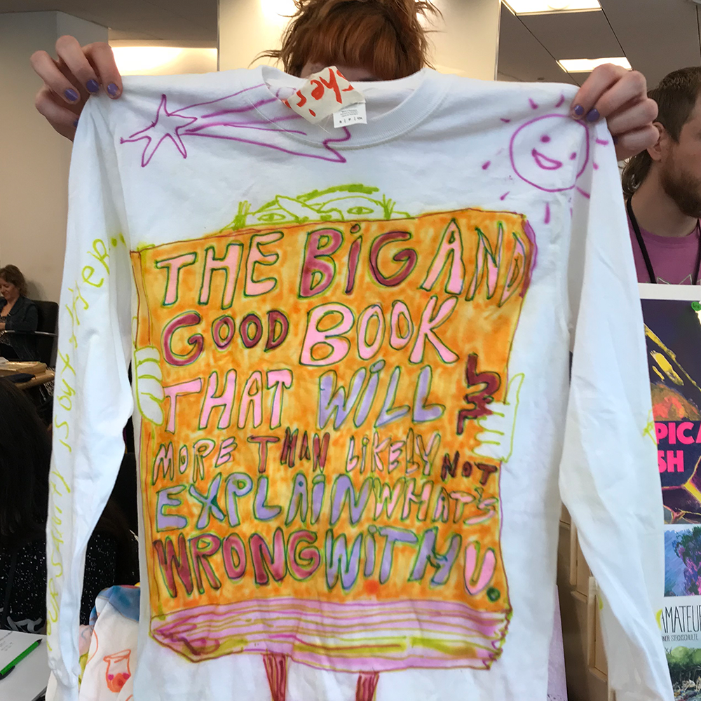 Check out the long sleeve custom t-shirts made for TCAF 2019!