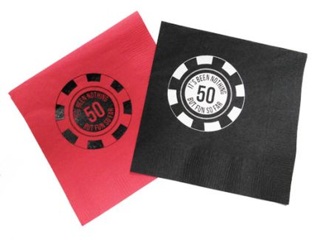 Custom printed napkins example 2