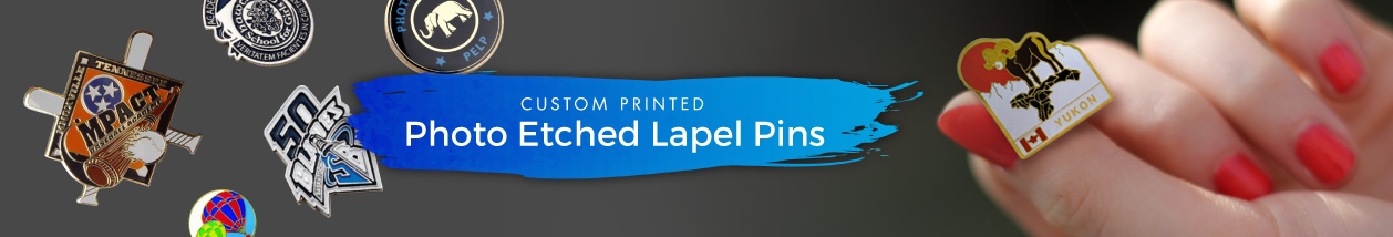 Photo Etched Lapel Pins Photo Etched Lapel Pins