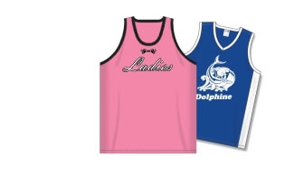 plain pink basketball jersey