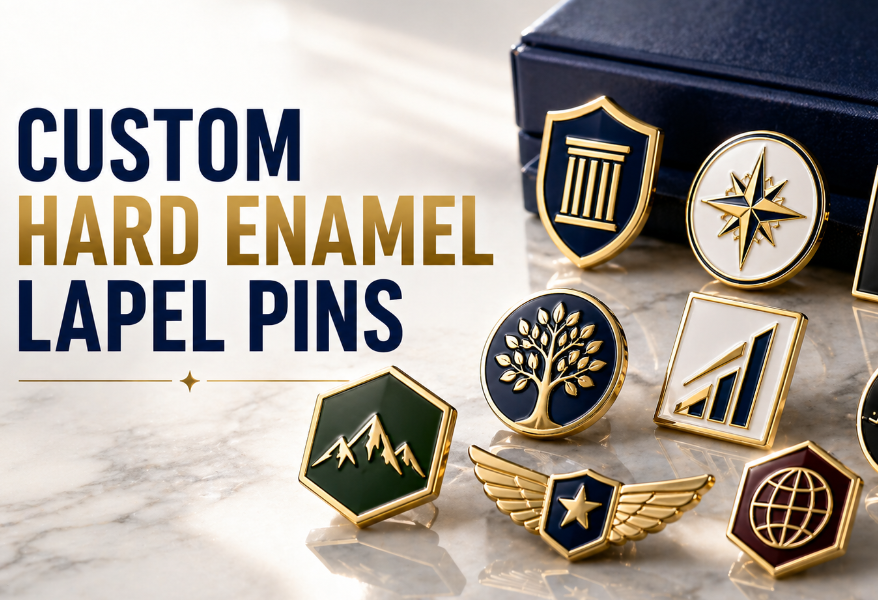 Hard Enamel Die Struck Lapel Pins