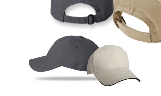 Velcro Back/Self Closure Hats