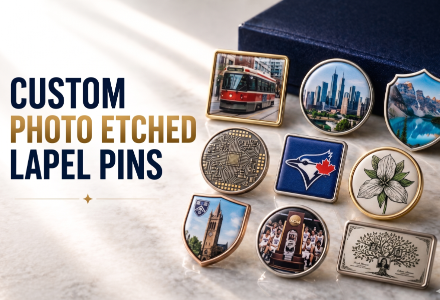 Photo Etched Lapel Pins