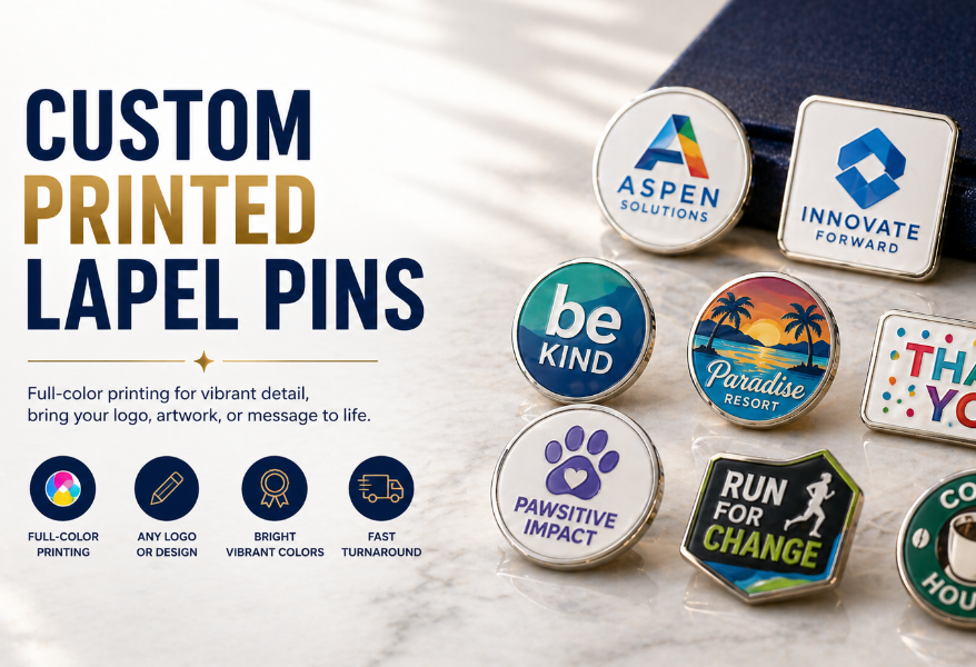 Printed Lapel Pins