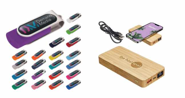 Power Banks  & USB Drives