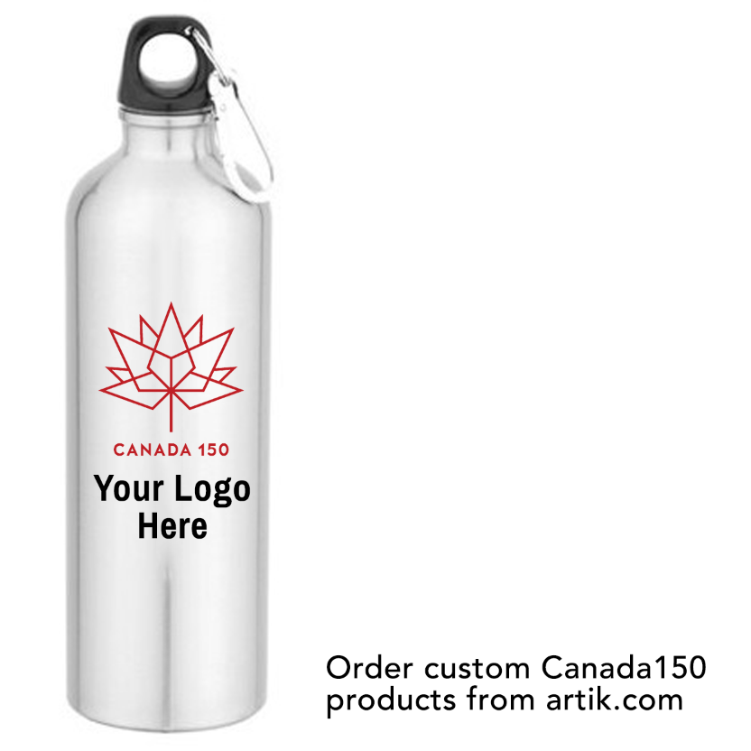 Canada 150 Printed Water bottles