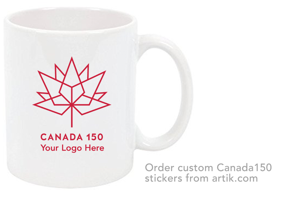 Order Custom Canada Day Mugs from Artik Toronto