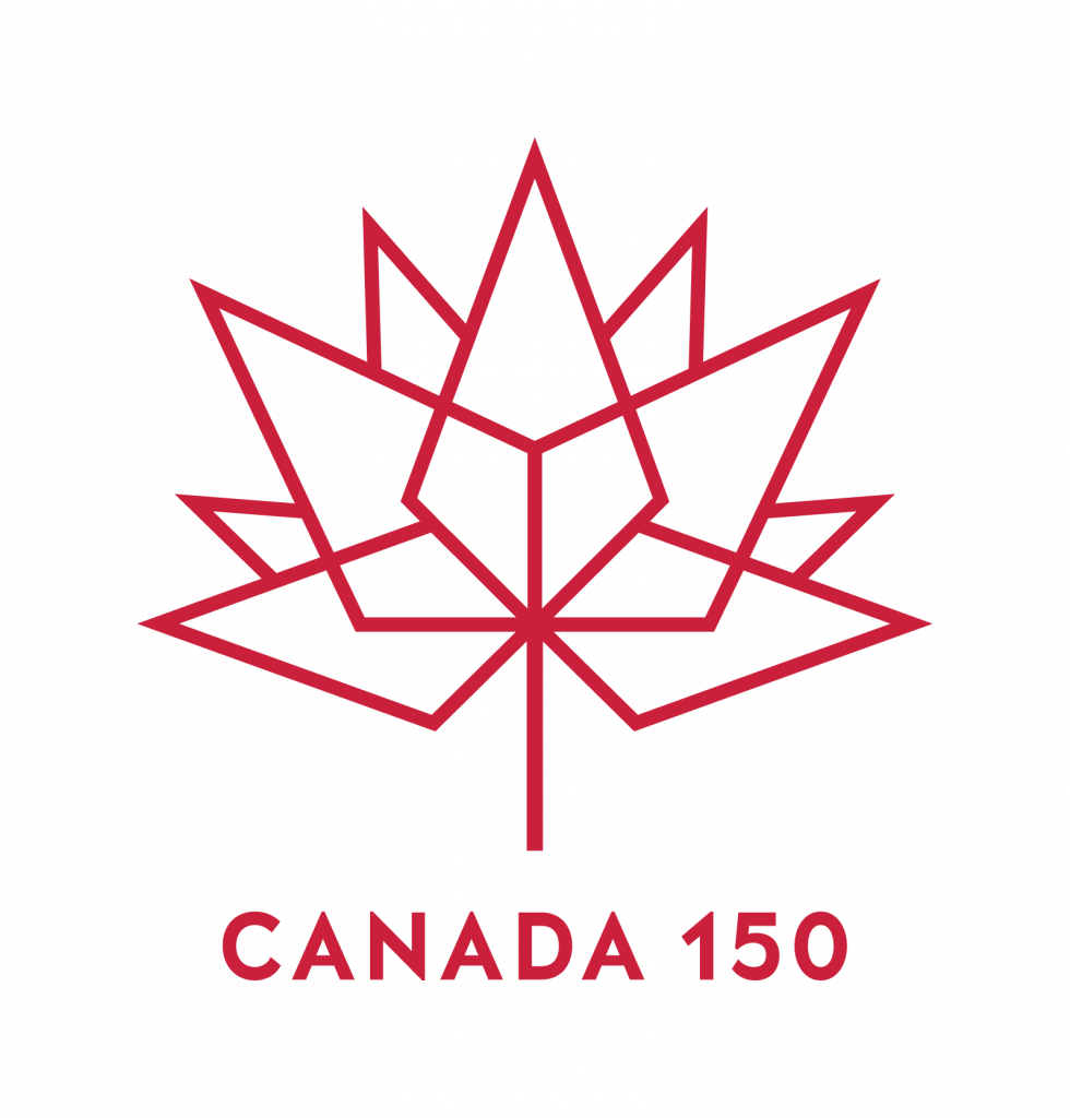 Canada 150 Logo on Printed T-Shirts and Promo Products