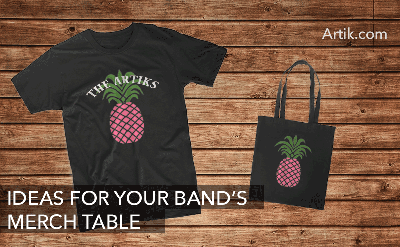 Custom Printed Band Merchandise for your next Toronto Show!